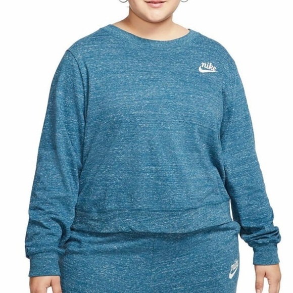 Nike Blue Pullover Long Sleeve - Picture 1 of 12